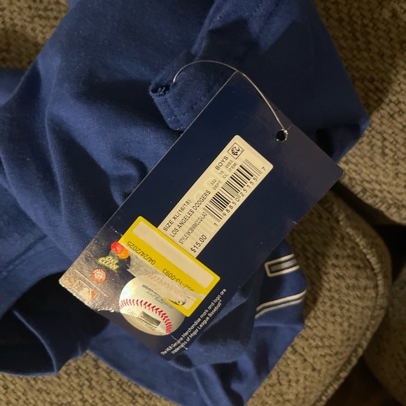 LA Los Angeles Dodgers T Shirt 16/18 - Picture 2 of 2